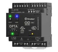 Finder 8A.04.9.024.8310 OPTA Plus, 8 Eingänge A/D (0-10V/12-24V), 4 Ausgänge (10A), Ver
