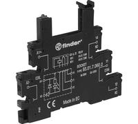 Finder 93.01.0.024.0 Support relais avec protection antiparasite CEM Adapté pour série (relais): Finder série 34 Finder 34.51 (L x l x H) 75.6 x 6.2 x 87.9 mm