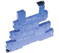 Finder 93.63.0.240 Support relais avec étrier de fixation, avec LED, avec protection antiparasite CEM Adapté pour série (relais): Finder série 34 Finder 34.51,