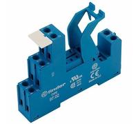 Finder 97.02 Embase relais - Rail DIN / Panneau - Vis - 8 Broche(s) - 8 A - 250 V