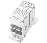 Finder 9D.01.5.125.0206 Répartiteur blanc 8 pôles 16 mm² 125 A 1000 V/AC, 1500 V/DC Type de conducteur = L, N, PE