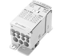 Finder 9D.01.5.400.0111 Répartiteur blanc 12 pôles 35 mm² 400 A 1000 V/AC, 1500 V/DC Type de conducteur = L, N, PE