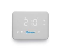 Finder Bliss - Chronothermostat Wi-FI numérique Type 1C.9 Fonction été/Hiver Blanc