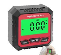 Finder d'angle numérique magnétique, angle inclinomètre Protracteur de niveau numérique | Outil de mesure rapide et stable, inclinomètre numérique avec affichage clair et cadeau spécial.