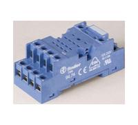 Finder Finder Douille à vis bleue avec fixation à clip 94.74 Quantité:1