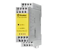 Finder Module de relais de sécurité 7S.16.9.024.5420 4NO/2NC 6A 24VDC Classe A avec fusible forcé