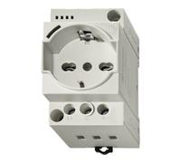 Prise De Courant Finder Avec Led 16A 250 V Ca Gris (Prise européenne) - 7U.00.8.230.0010