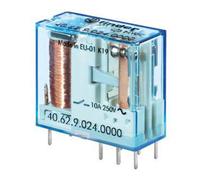 Finder Relais pour circuits imprimés 40.62.9.024.0000 24 V/DC 10 A 2 inverseurs 1 pc(s)