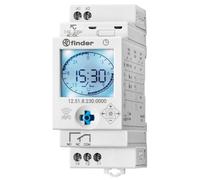 Finder Horloge électronique 1 canal avec programme journalier et hebdomadaire 12.51.8.230.0000 12.51.8.230.0000 230 V/AC 1 alternance (12.51.8.230.0000)