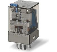 Finder INDUSTRIELAIS 10A 6V DC 60.13.9.006.0040 Exécution du raccordement électrique Raccordement à fiche, tension d'alimentation de commande assignée Us pour DC 6 ...