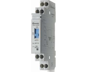 Finder Industrielais 19.21.0.024.0000 19 Series - 24V AC, 10A, IP20, 1 Changeur