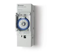 Finder Interrupteur horaire 120182300000-24h mécanique avec inverseur 16A - Tension d'alimentation 230 V 50/60 Hz