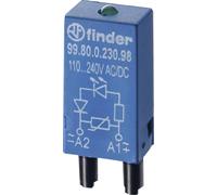 Finder Module enfichable 99.80.0.230.09 Adapté pour modèle (relais): Finder 94.82.3, Finder 94.84.3, Finder 94.92.3, Finder 94.94