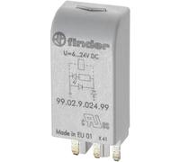 Finder Module enfichable avec circuit RC 99.02.0.230.09 Adapté pour modèle (relais): Finder 90.03, Finder 60.13.8.230.0040 1 pc(s)