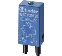 Finder Module enfichable avec LED 99.80.0.024.59 Couleur déclairage (ampoule LED): vert 1 pc(s)