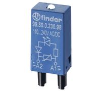 Finder Module enfichable avec varistance, avec indicateur LED 99.80.0.060.98