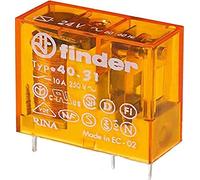 Finder Printrelais 40.31.8.230.0000 Fiche/Printrel.230 VAC1W10A 1200W Blanc