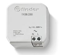 Finder Range Extender YESLY Type 1Y.E8.230, encastré Étend le champ d'action du système YESLY d'environ 10 mètres en champ libre. Pas besoin de configuration.