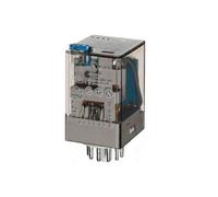 Finder Relais 60.13.9.060.0040 - Support enfichable, bobine 60V DC, 6A, 3PDT