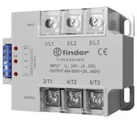 Finder Relais à semi-conducteurs 77D390248671 60 A Tension de contact (max.): 660 V/AC à commutation