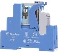 Finder Relais de couplage avec 1 inverseur 16 A, support de bornes à vis 4C.01.9.012.0050 1 inverseur 16 A (4C.01.9.012.0050)