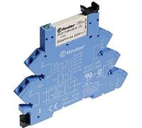 Finder Relais électromécanique 38.61.7.024.0050 - 24 V DC, 10 A, DIN, Bleu