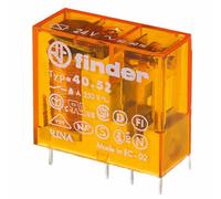 FINDER S.p.A 40.52.8.230.5000 Relais pour circuit imprimé 230 V/AC 8 A 2 inverseurs 1 pc