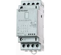 Finder série 22 - Contacteur Modulaire 4 NA 24 V Agni Indicateur + LED