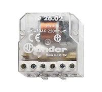 Finder Série 26, Relais pour interrupteur bipolaire, avec 2 contacts ouverts, 230 V AC