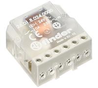 Finder série 26 - Rele encastré Interrupteur unipolaire 1 contact ouvert 24 VAC