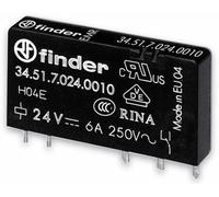 Finder Série 34 Mini relais circuit imprimé 5 mm 1 contact commuté 24 vdc 3na
