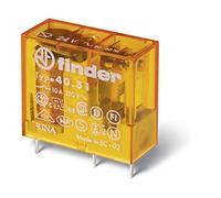 Finder série 40 - Rele Mini 1 NA 10 A 24 Vac/courant continu Agni + au