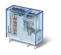 Finder série 40 - Rele réticulé 3.5 mm Contact ouvert Agni + au 24 VDC lavable