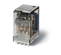 Finder série 55 - Rele Industrial Mini Circuit imprimé 4 contacts 7 A 110 VDC AgNi + au