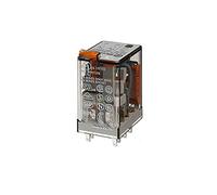 Finder série 55 - Rele industriel 2 contacts Agni + au 48 VDC Double LED