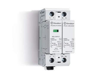 Finder série 7P - Protecteur Parafoudre SPD tipo-2 1 Varistance + 1 GDT