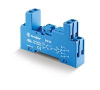 Finder série 95 - Socket vert-jaune Bride en plastique