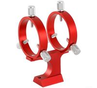 Finder Support de lunette de visée 50 mm pour télescopes, support de lunette de visée en métal robuste et fiable avec base en queue d'aronde pour équipement d'observation des étoiles d'astronomie