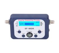 Findeur de Satellite Numérique Fiable avec Contrôle du Microprocesseur ET Affichage Graphique LCD | 950-2150MHz Metter METTRET Portable SATTELLITE pour LA PLIGNEMENT ET Sensitive