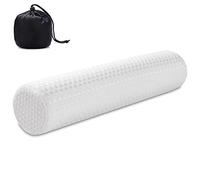 Findigit Oreiller Cervical en Mousse à mémoire de Forme, traversin Rond, Coussin de Soutien pour Le lit, Les Jambes, Le Dos et Le Yoga - Respirant et Confortable 45 x 10,2 cm