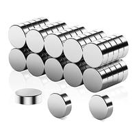 FINDMAG 50 Pcs Fridge Magnets, 6x2mm Small Round Disc for Refrigerator, Mini Rare Earth Magnets for Fridge,Crafts, Office, Dry Erase Board
