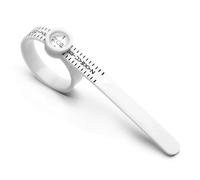 findtime Bague Sizer Smart Rings UK Tailles A-Z avec loupe réglable Outil de mesure de bague