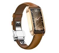 findtime Montre Connectée Élégante pour Femme Tracker d'Activité avec Podomètre Suivi des Calories Étanchéité IP68, Bracelet d'Activité avec Écran Tactile AMOLED pour iOS et Android