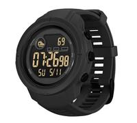 findtime Montre numérique pour Hommes Commando Montre d’extérieur Robuste avec podomètre Montres de Sport Réveil Double Temps étanche 50M