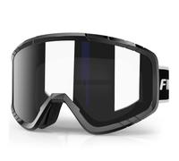 Findway Masque de Ski, lunettes de ski pour snowboard Jet Snow, pour les femmes, hommes, adolescents, compatibles avec le sur-casque, antibuée, protection UV à 100%, lunettes de ski antireflet
