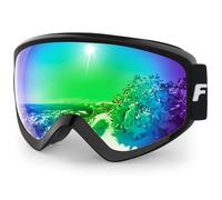 Findway Masque de Ski Protection pour Enfant 5 à 16 Ans Lunette Ski Masque Ski OTG de Garçon ou Fille Anti-UV Antibuée Compatible avec Casque pour Ski Snowboard Autres Sports Hiver