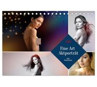 Fine Art Aktporträt (Tischkalender 2027 DIN A5 quer), CALVENDO Monatskalender: Es ist ein Porträt, das nicht inszeniert, sondern offenbart klare Formen, feine Ästhetik, zeitlose Körperkunst.