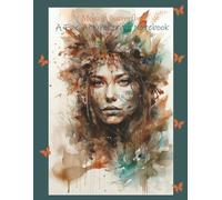 Fine Art Composition Notebook - 100 Pages | College Ruled | 8.5" x 11"