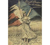 Fine Art Prints Affiche de Prêt de la Première Guerre Mondiale de Scott Marianne Motif Drapeau de la France
