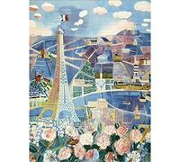 Fine Art Prints Affiche de Voyage Dufy Spring Paris Tour Eiffel Grand Impression